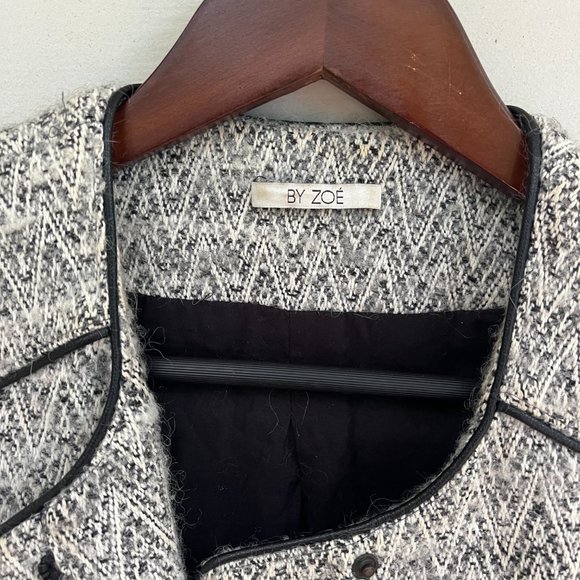Structured Raglan- Style Mid Length Jacket - Picture 3 of 12